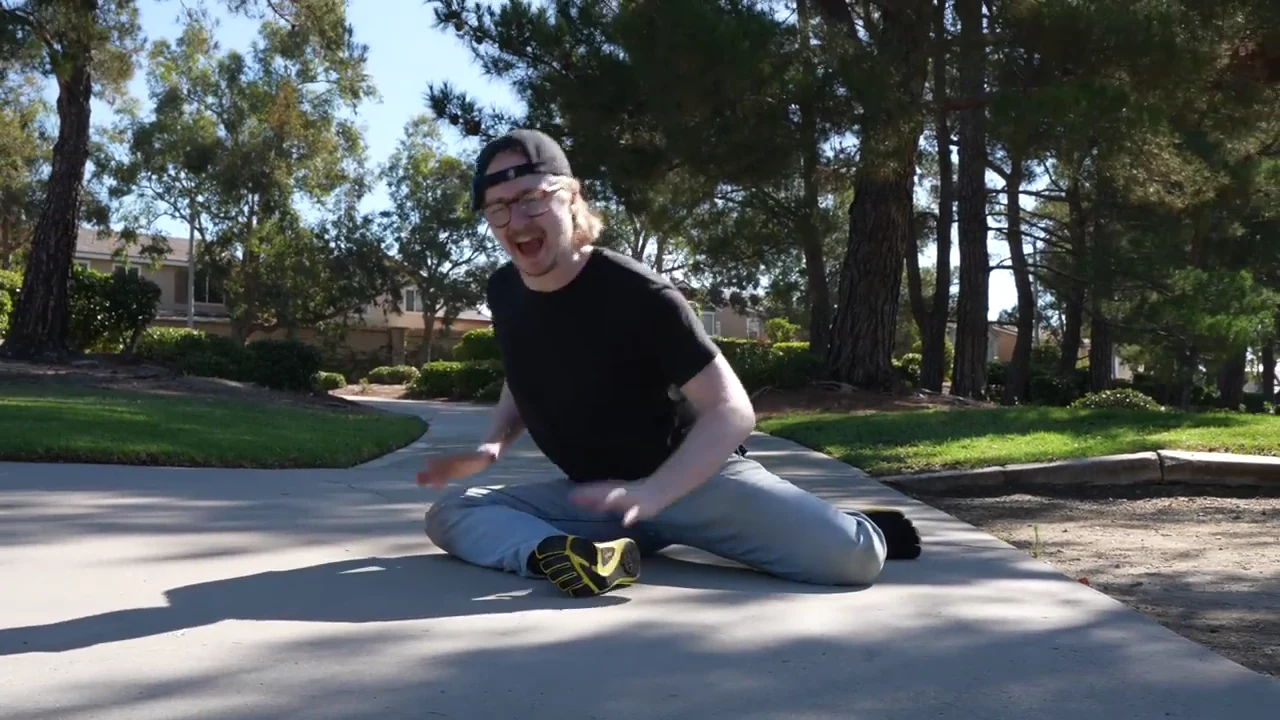 Advanced half-pigeon glute stretch on the ground